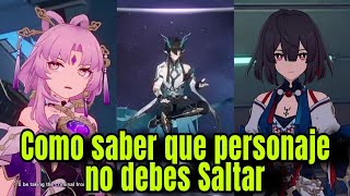 Honkai Start Rail Método para Saber porque personaje Tirar [upl. by Leodora]