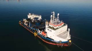 Rampion offshore wind farm  export cable installation [upl. by Wildon]