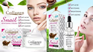 SNAIL COLLAGEN SOOTHING GEL FOR ALL TYPES OF SKIN W WHITENING PEARL TRY ON  PAPSY KELS [upl. by Bekki347]