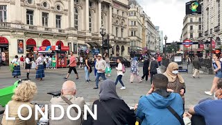 🔴 LONDON LIVE CAMERA Piccadilly Circus WalkingLondon [upl. by Ettenej374]