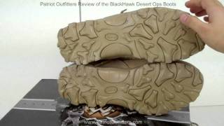 BLACKHAWK Warrior Wear Desert Ops Boots by Patriot Outfitters [upl. by Dilahk457]