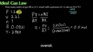 Ideal Gas Law [upl. by Dagna587]