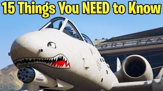 15 Things You NEED to Know About the B11 Strikeforce Plane in GTA Online [upl. by Eiramassenav]