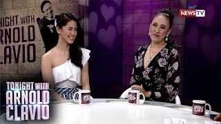 Tonight with Arnold Clavio Kisses Delavin at Aiai delas Alas unang beses na nagsama sa pelikula [upl. by Gnuy591]