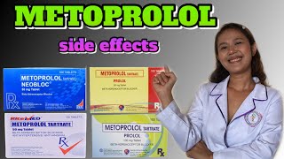 METOPROLOL 50 mg tablets SIDE EFFECTS TAGALOG  METOPROLOL for High Blood Pressure  Simply Shevy [upl. by Litton]