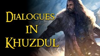 Dwarvish Khuzdul in the Hobbit movie  Part 1 [upl. by Bromleigh]