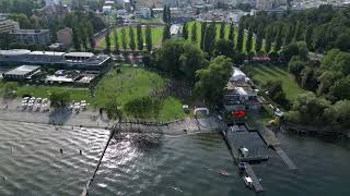 Triathlon Locarno 2024  DJI orizzontale  Sabato pomeriggio 9 [upl. by Neeroc]