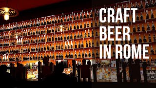 Craft Beer in Romes Historic Center [upl. by Levey]