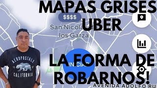 Adiós a la tarifa dinámica de Uber a través de los mapas grises de Uber [upl. by Neri160]