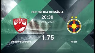 FC Dinamo București vs FCSB  Superliga  26112023  COMENTARIU LIVE [upl. by Eniamaj]