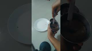 easy to make pan cake recipe at homeno oven no egg chocolate cake chocolatecake food recipe [upl. by Nnairol]