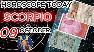 🦂 SCORPIO Daily Horoscope Oct 9 2024  🔮LUCKY CHARMS Revealed  💥DEADLY Power Shift [upl. by Baniaz73]