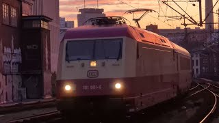 Durchfahrt von der AKE Rheingold 101001 hier vom Berliner Ostbahnhof Richtung Pinneberg [upl. by Eatnahc]