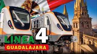 ¡ÚLTIMOS AVANCES Línea 4 del TREN Ligero de Guadalajara [upl. by Fidellia142]