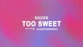 Hozier  Too Sweet Lyrics [upl. by Batish]