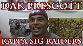 Dak Prescott Loves the Kappa Sigma Raiders [upl. by Ykcaj]