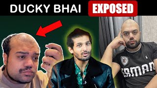 Ducky Bhai EXPOSED Again  Truth About his VLOGS [upl. by Homerus]