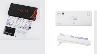 Epomaker Ajazz AK820 Pro My first mechanical keyboard [upl. by Bork904]