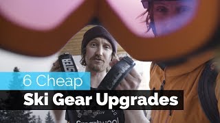 6 Cheap Ski Gear Upgrades [upl. by Novej]