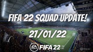 FIFA 22  Squad Update 270122  Faces removed faces added and the latest transfers [upl. by Rafiq]