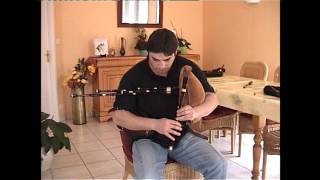 démo smallpipes luthier jeanyves peran [upl. by Aihsik]