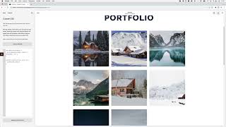 Centeralign the last two slides of Portfolio pages in 71 [upl. by Rednijar]