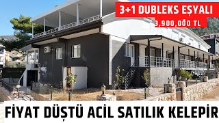 ❗️KAPORASI ALINDI❗️FİYAT DÜŞTÜ ACİL SATILIK 31 DUBLEKS EŞYALI KELEPİR DENİZE 500 MT FIRSAT YERİ [upl. by Ojahtnamas]