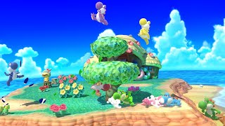 SSBU barefoot Yoshi mod full 8 modded Yoshis [upl. by Aymik]