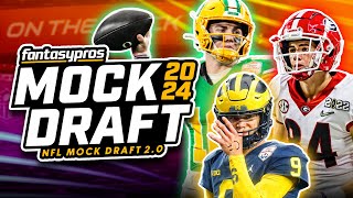 2024 NFL Full TwoRound Mock Draft For Every Team THE DRAFT IS SET [upl. by Pembroke]