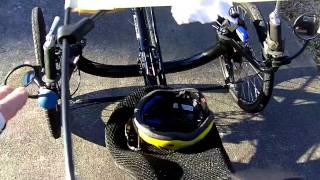 Recumbent Trike Hood Design 2 Part 1 20120220 ActionBent Canopy [upl. by Biddick]