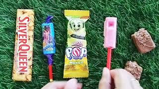 asmr satisfying video unpacking lollipops candy unboxing chocolate candy asmr unpacking [upl. by Tippets]