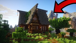 Minecraft 117 Jak Zbudować Drewniany Domek [upl. by Navap]