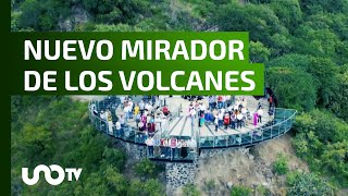 En Atlixco Puebla inauguran un mirador para apreciar los volcanes [upl. by Maurits]