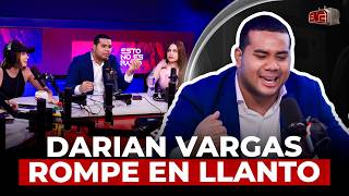 DARIAN VARGAS ROMPE EN LLANTO Y FRENA EN SECO A QUIENES LO ACUSAN DE RADICAL [upl. by Phenica]