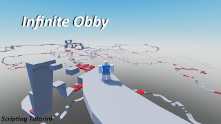 Random Infinite Obby  Roblox Scripting Tutorial [upl. by Melvyn742]