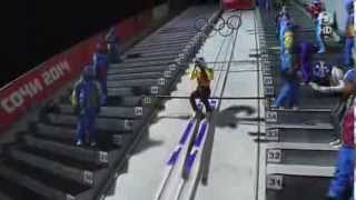 Deutschland Skispringen Teamwettkampf  Olympia Sotschi  170214  Highlights 2 Durchgang [upl. by Repooc728]