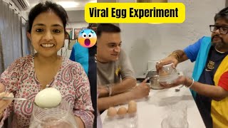 Boss Ne Kiya Viral Egg Experiment 😮  RJ Praveen  Viral Egg Video  Comedy Video [upl. by Nive237]