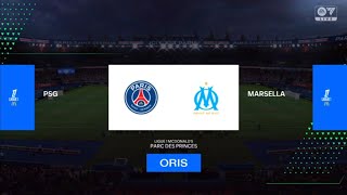 FC 25 PSG vs Marsella  Ligue 1  Gameplay PS4 Español Latino  HD [upl. by Nataniel517]