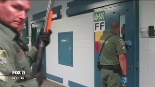 Video shows corrections officer shooting inmate through cell door [upl. by Idieh]