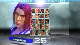 Tekken 4 PS2 Hwoarang Playthrough 130524 [upl. by Atiekal]