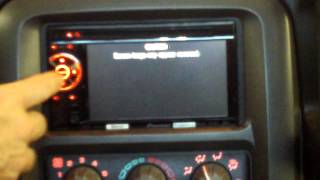 Pioneer blank screen with message problem [upl. by Idnahs503]