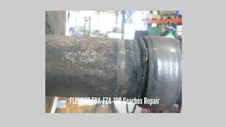 FLENDER FDA FZA 100 Gearbox Repair [upl. by Esinert736]