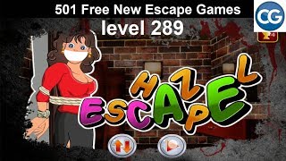 Walkthrough 501 Free New Escape Games level 289  Hazel escape  Complete Game [upl. by Itteb813]