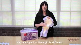 MoliCare Super Plus Overnight Adult Diapers  PHT169470 [upl. by Pussej]