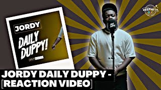 Jordy  Daily Duppy Gs REACTION [upl. by Eirrol490]