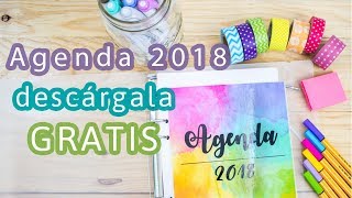 AGENDA 2018 Descárgala GRATIS  Conócela a detalle BigCrafts [upl. by Giorgi512]