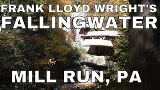 Frank Lloyd Wrights Fallingwater Mill Run Pennsylvania [upl. by Arri953]