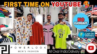 FIRST TIME ON YT 🥵 POWERLOOK LOKHANDWALA  BRANDED TRENDING CLOTHES IN CHEAP PRICE  SIDDLY VLOGSS [upl. by Aneem23]