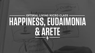 Happiness Eudaimonia amp Arete [upl. by Deron]