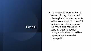 Phosphorus Part 8 Case Studies in Hypophosphatemia and Hyperphosphatemia [upl. by Alaik]